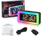 SZELAM - rgb digitalna budilka z usb -bela - slika 5