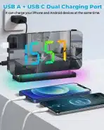 SZELAM – projekcijska rgb budilka z usb-c - slika 6