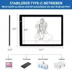 TOHETO LED svetlobna tabla A4 - slika 4