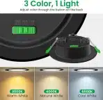 ALUSSO LED reflektorji 10W IP44 - 6 kosov - slika 3