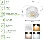 ALUSSO LIGHTING – LED vgradni reflektorji 6 × 6 W 6 kosov - slika 2