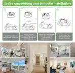ALUSSO LIGHTING – LED vgradni reflektorji 6 × 6 W 6 kosov - slika 7