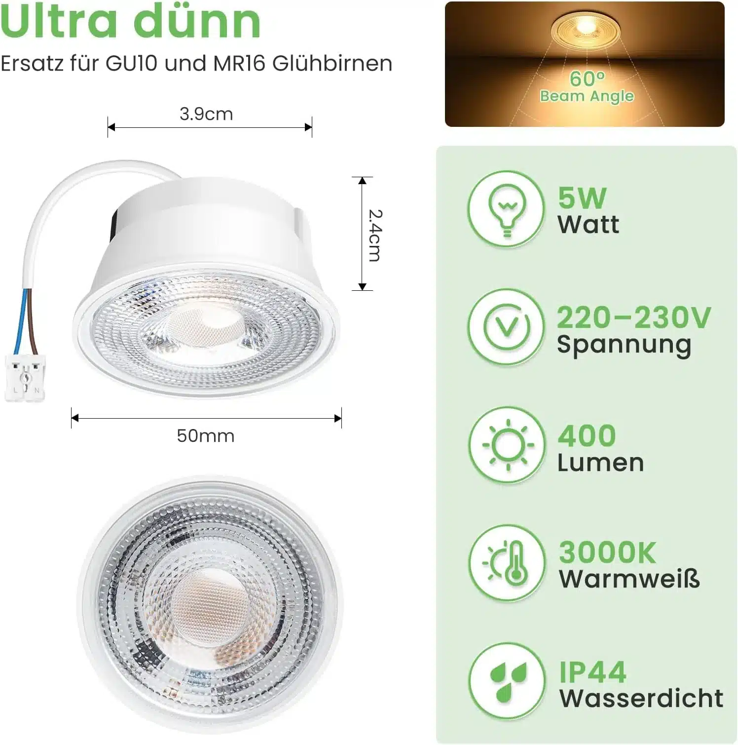 ALUSSO LIGHTING – led modul tanek 6 kosov - slika 2