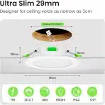 ALUSSO LIGHTING – led spot 7 w 6 kosov - slika 2
