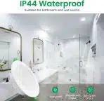 ALUSSO – vgradni led reflektor 10 w ip44 - 6 kosov - slika 7