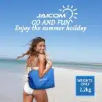 JAICOM Plažni šotor 2,1 × 2,1 m - slika 4