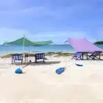 JAICOM Plažni šotor 2,1 × 2,1 m - slika 5