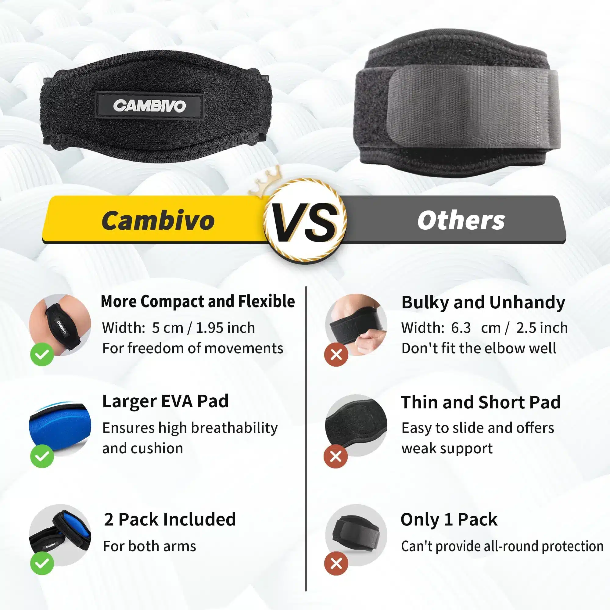 CAMBIVO – trak za komolec 2 kosa - slika 2