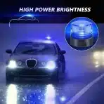 Dinfu – modra led opozorilna luč 12–24 v - 1 kos - slika 6