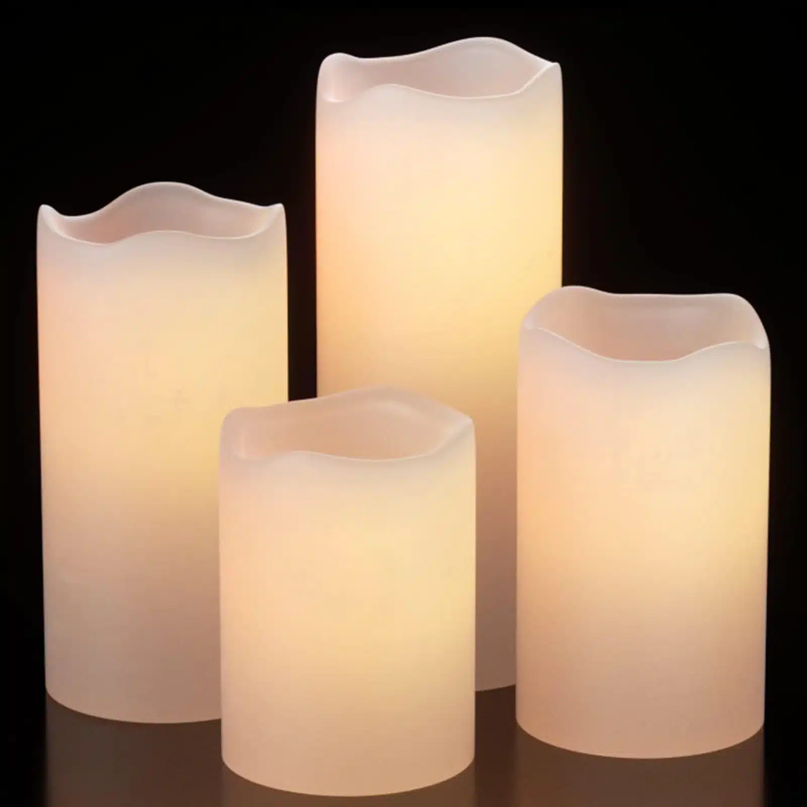 Eldnacele – zunanje LED sveče 4 kosi - slika 2