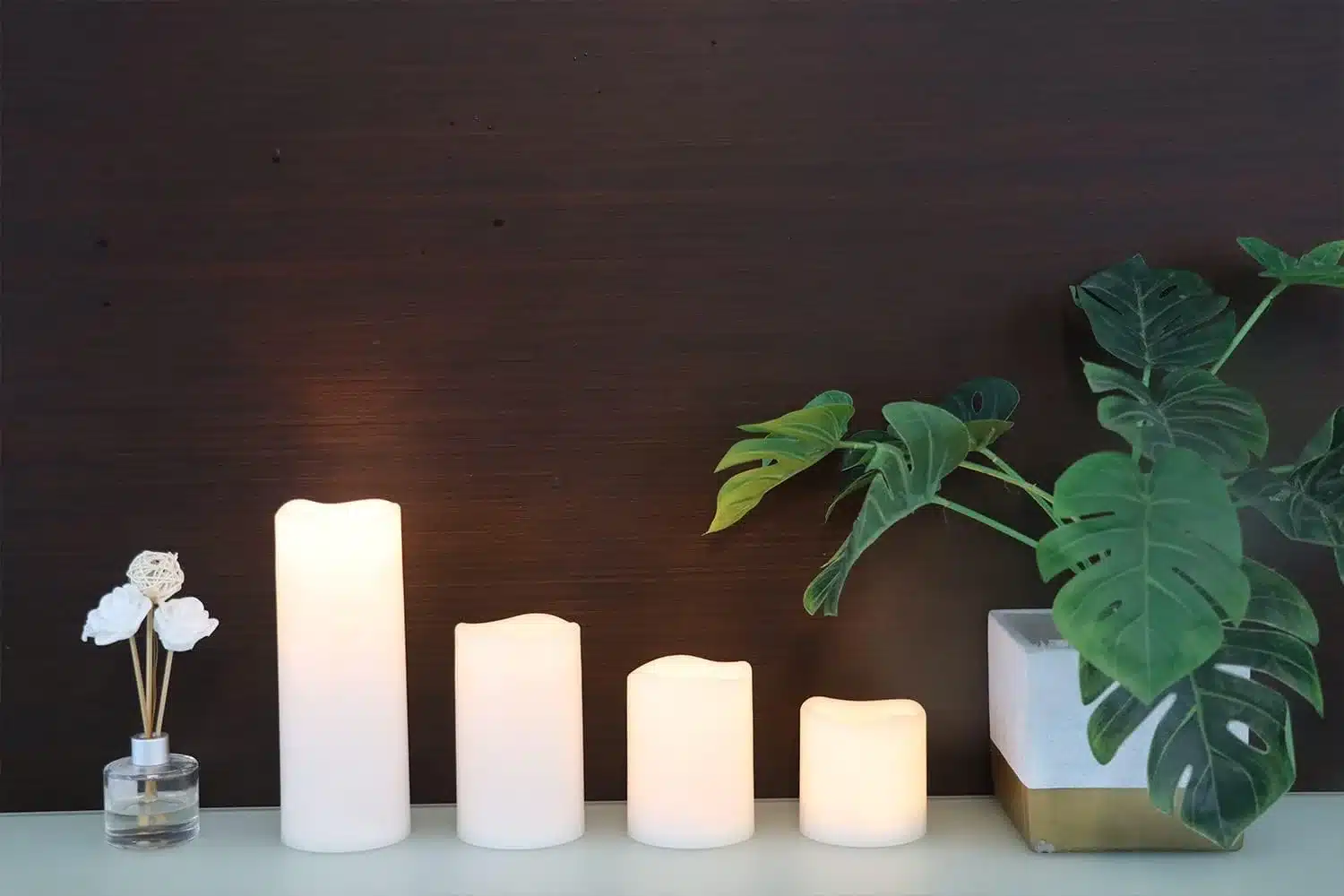 Eldnacele – zunanje LED sveče 4 kosi - slika 4