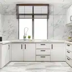 FURNIWARE Pohištveni ročaji črni 192 mm 10 kosov - slika 2