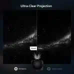 Ainael – galaxy projektor z 3 hd diapozitivi - 1 kos - slika 2