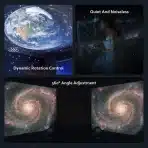 Ainael – galaxy projektor z 3 hd diapozitivi - 1 kos - slika 5