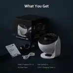 AINAEL Galaxy Projector Pro planetarij nočna zvezdna svetilka - slika 7