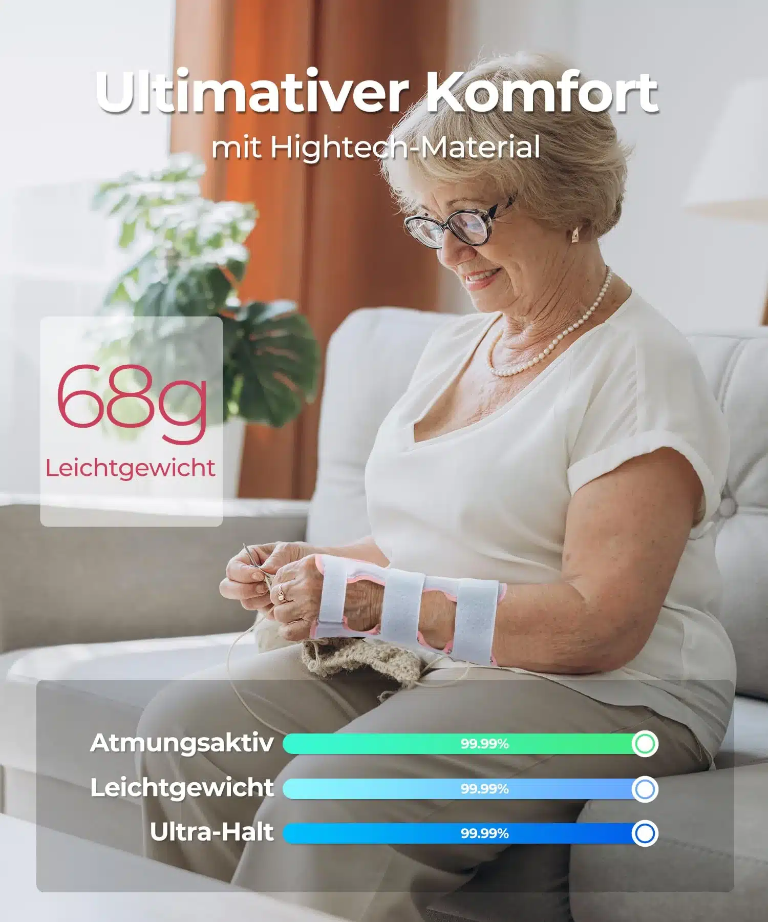 CURECARE – opornica za zapestje karpalni - slika 6