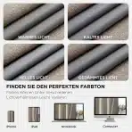 JOYDECO 100% zatemnitvene zavese 228 × 167 cm 2 kosa - slika 4