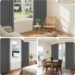 Joydeco – zatemnitvene zavese 140 x 175 cm - 2 kosa - slika 5
