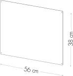 KALAMITICA Magnetna jeklena kredna tabla - slika 6