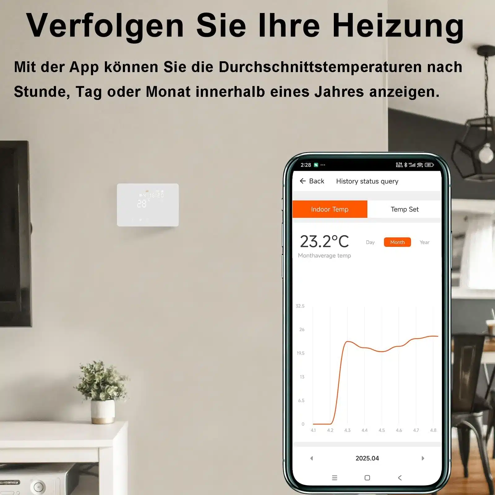 KETOTEK – pametni termostat wifi 230 v - slika 3