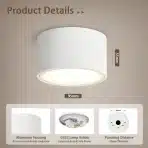 KYOTECH – nadgradni led reflektor 95 x 55 mm - 4 kosi - slika 5