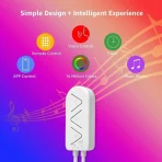 LEPRO Pametni LED trak 10 m RGB Alexa - slika 5