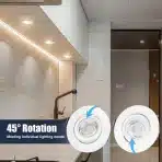 Led stropni reflektor - 6 kosov - slika 4