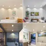 GLEONLUX 4KOS Nadgradni LED stropni reflektorji IP44 5W - slika 7