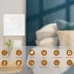 MOES WiFi sobni termostat za vodno talno ogrevanje 5A - slika 4
