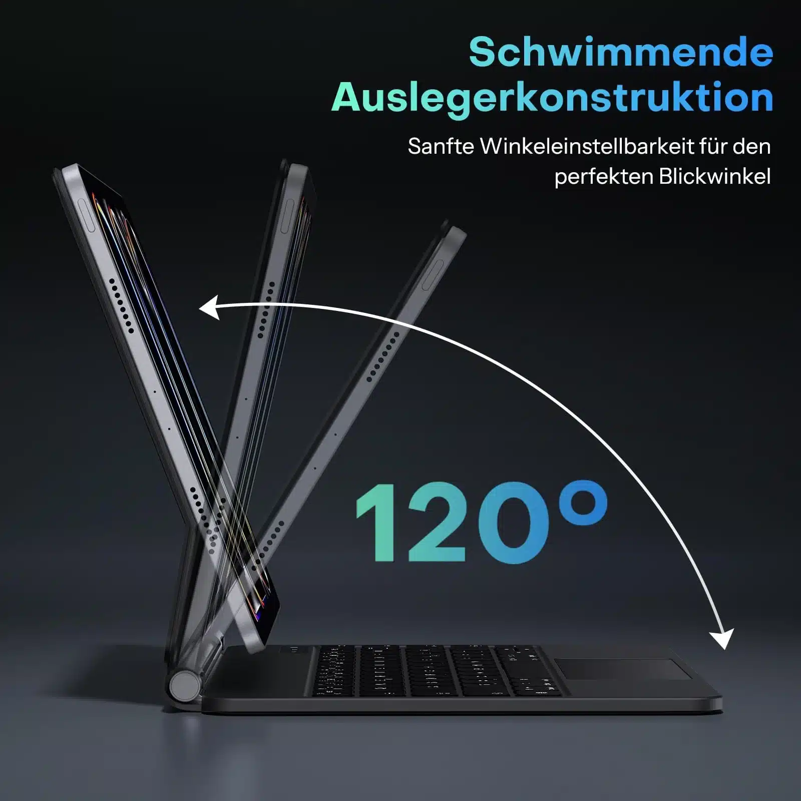 OMOTON – tipkovnica za ipad pro 11 m4 - slika 3