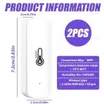 WIYETY WiFi termometer in higrometer 2 kosa - slika 2