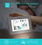 QUNTIS Brezžična vremenska postaja s 3 zunanjimi senzorji - slika 5