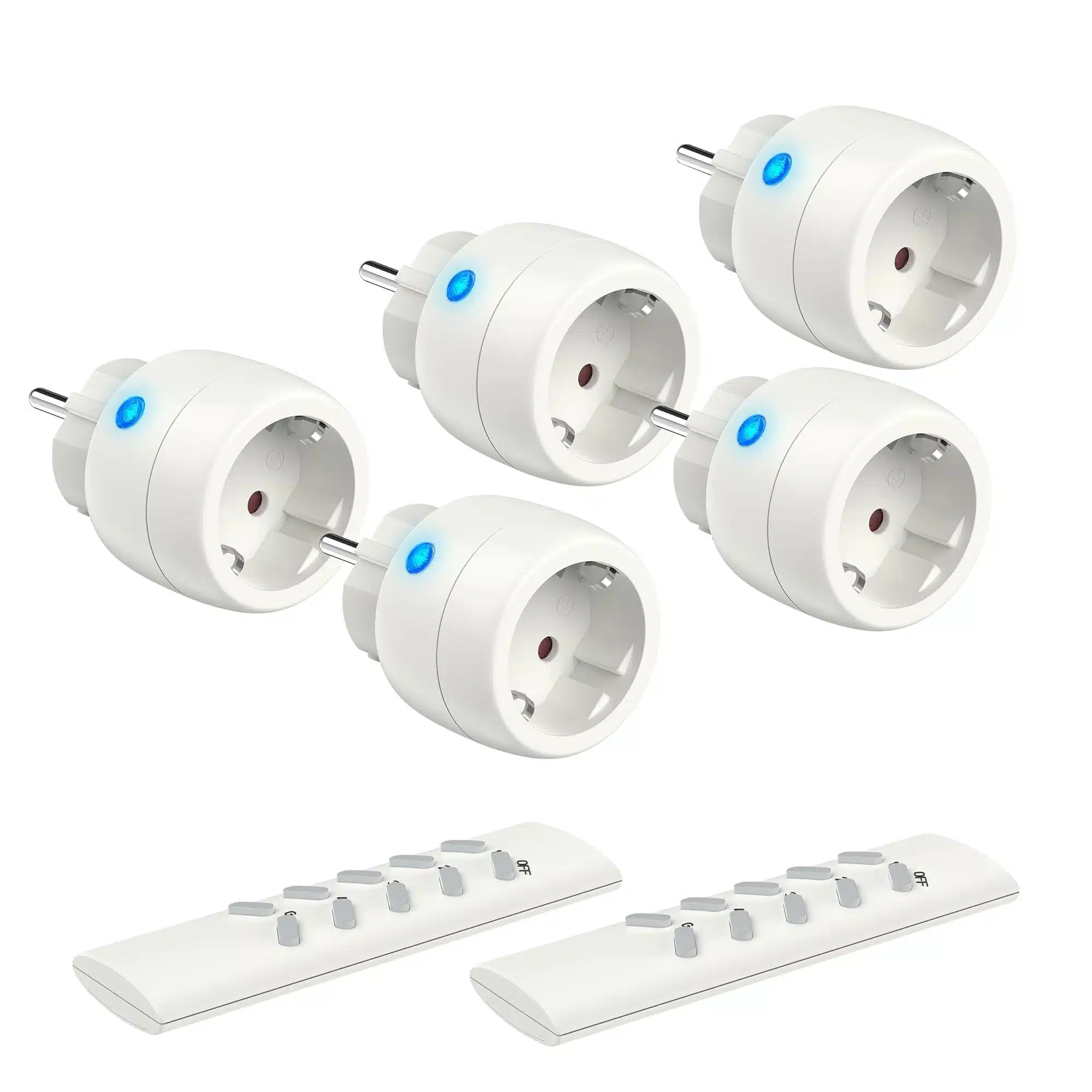 UCOMEN – daljinsko vodene vtičnice 5 kosov - slika 1