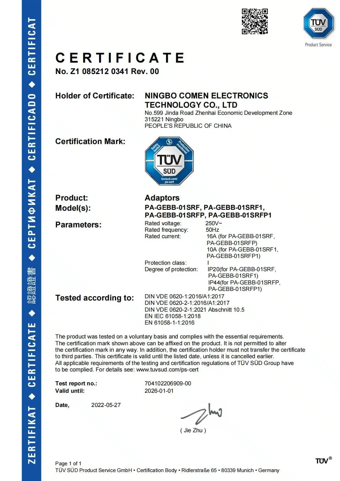 UCOMEN – daljinsko vodene vtičnice 5 kosov - slika 3