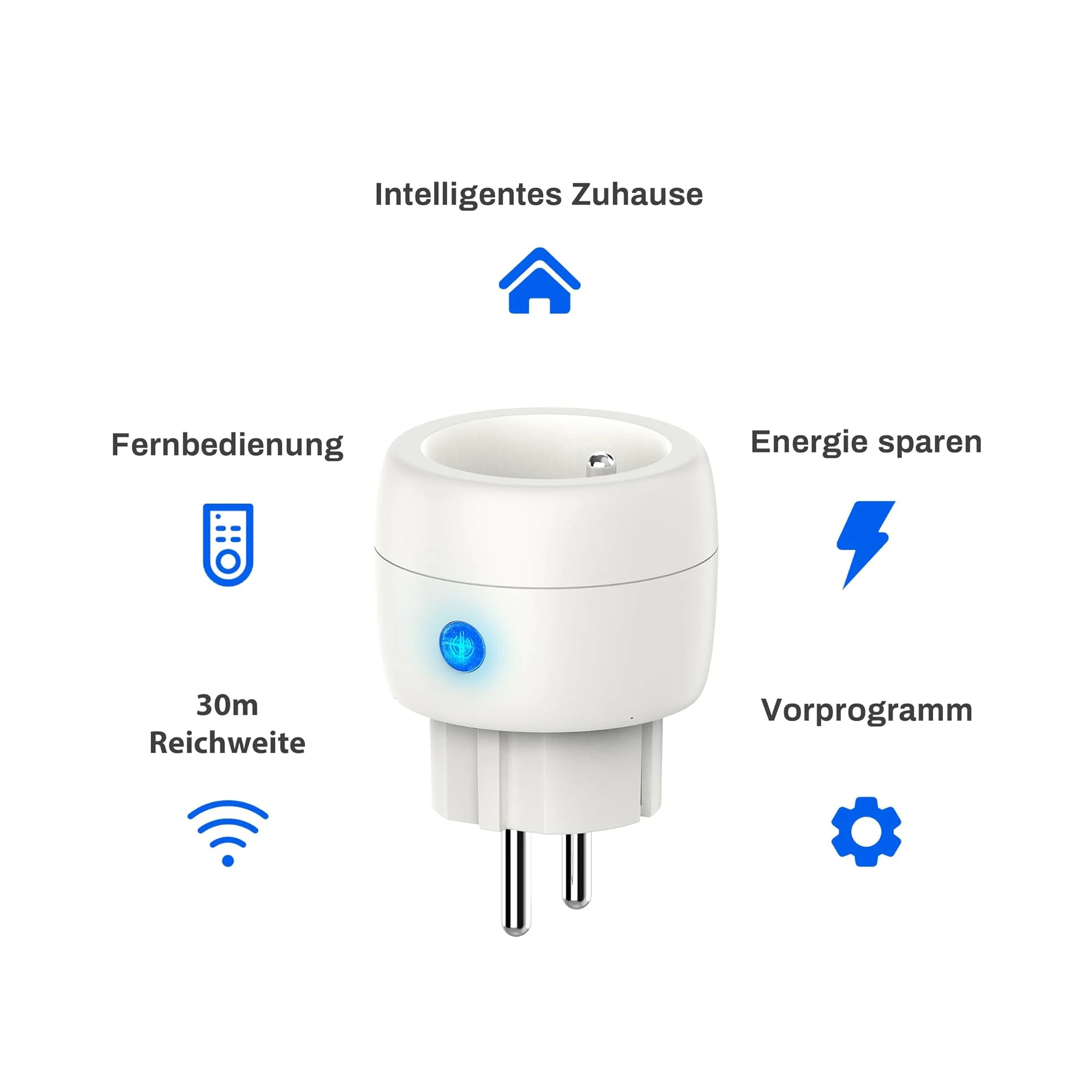 UCOMEN – daljinsko vodene vtičnice 5 kosov - slika 4