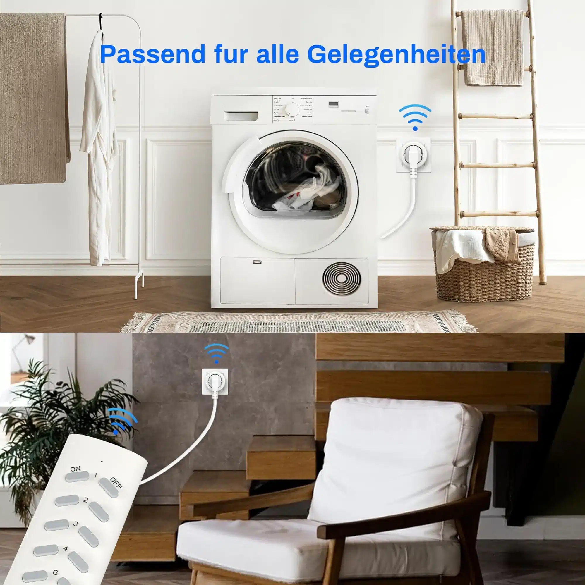 UCOMEN – daljinsko vodene vtičnice 5 kosov - slika 5