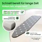 SIMPLYSMOOTH Prevleka za likalno desko 120 × 40 cm - slika 4