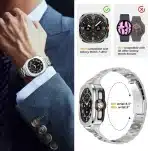 SUPLINK Kovinsko ohišje z zapestnico za Samsung Galaxy Watch Ultra 47 mm - slika 6