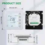 WENGART – wifi sobni termostat 24 v - 1 kos - slika 2