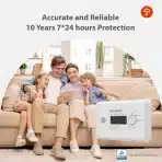 WISUALARM Detektor ogljikovega monoksida z LCD zaslonom - slika 2