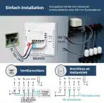 BEOK Pametni WiFi termostat za električno talno gretje - slika 6