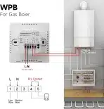 BEOK Pametni WiFi termostat za ogrevalne kotle - slika 6