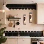 WVOPIAHY Boho stenski nosilec za sveče, abstraktni obraz - slika 4