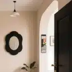 WVOPIAHY Boho stenski nosilec za sveče, abstraktni obraz - slika 6