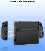 HASACOOL Zaščitni ovitek z ergonomskim oprijemom za Nintendo Switch 2 - slika 4