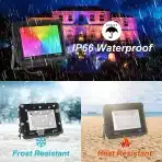 T-SUNUS RGB zunanji LED reflektor, 100 W, 2 kosa - slika 3