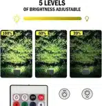 T-SUNUS RGB zunanji LED reflektor, 100 W, 2 kosa - slika 4
