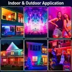 T-SUNUS RGB zunanji LED reflektor, 100 W, 2 kosa - slika 6