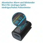 VIATOM Pametni prstni pulzni oksimeter z Bluetooth povezavo - slika 2