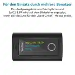 VIATOM Pametni prstni pulzni oksimeter z Bluetooth povezavo - slika 3